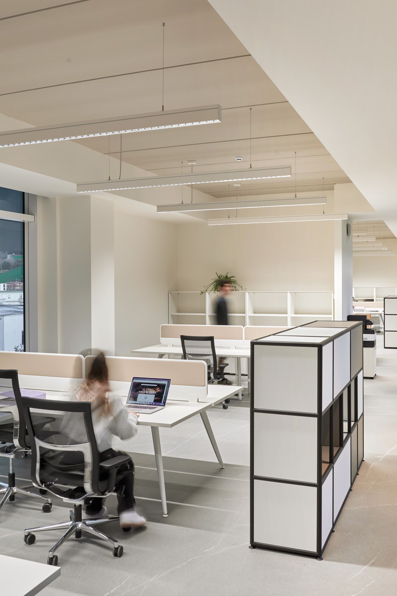 Офис светодиодный подвесной светильник с диммером iGuzzini в 60 ARCH-00135476 - Вид №3