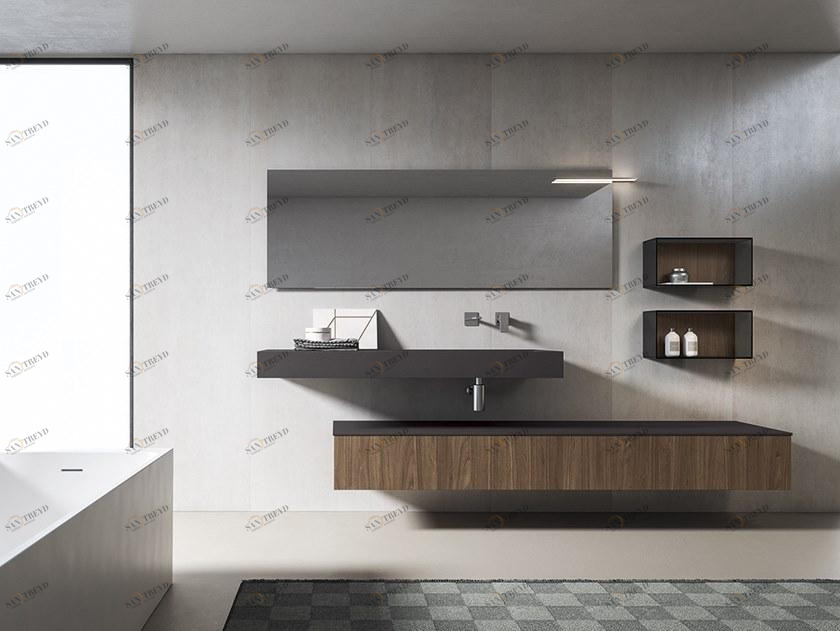 Подвесная раковина настенная овальная BMT Xfly белая sun-id-1406843