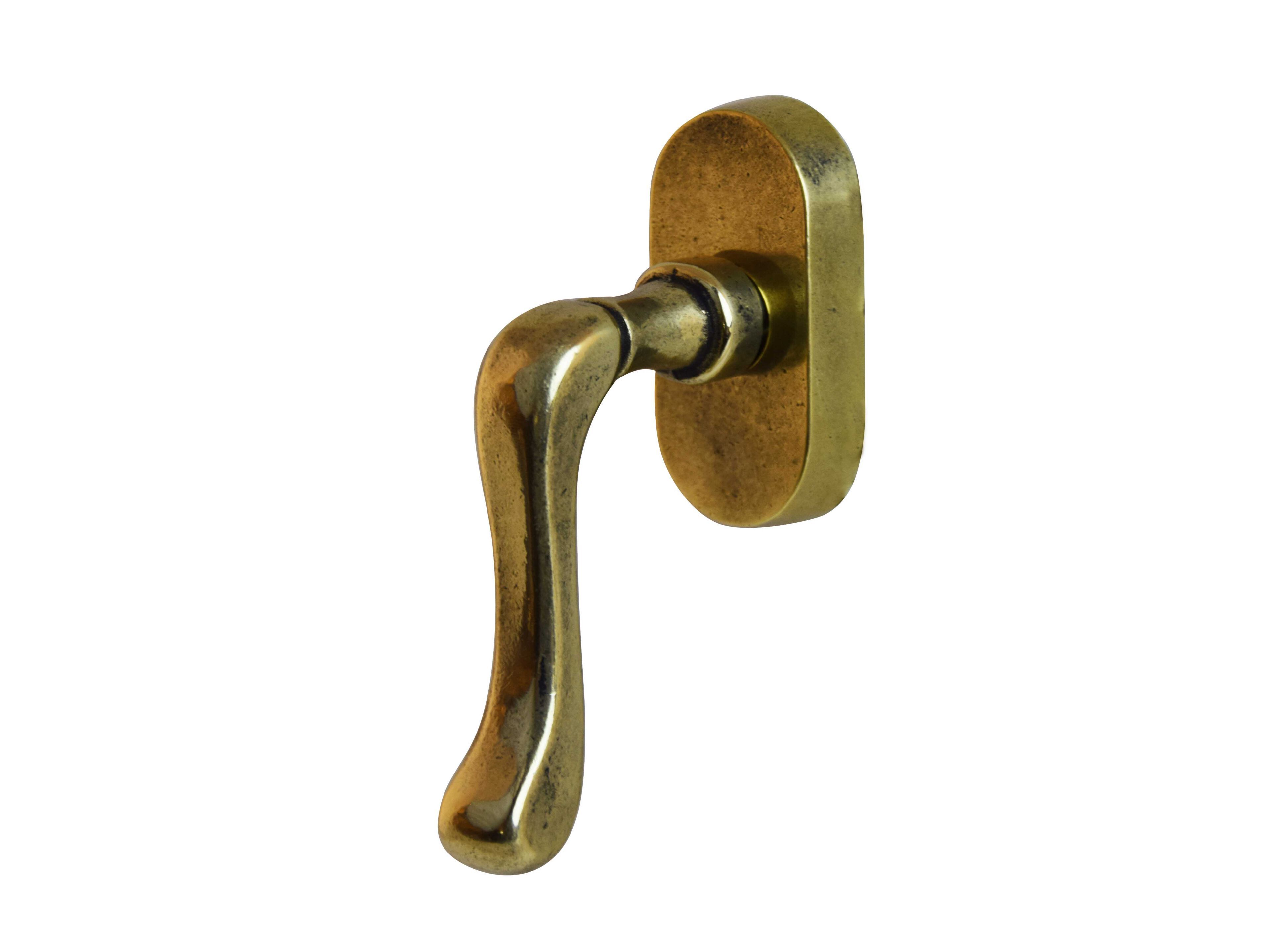 Латунная оконная ручка DK на розетке GIARA ART DESIGN-BRONZE Tosca ARCH-00071784 - Вид №1