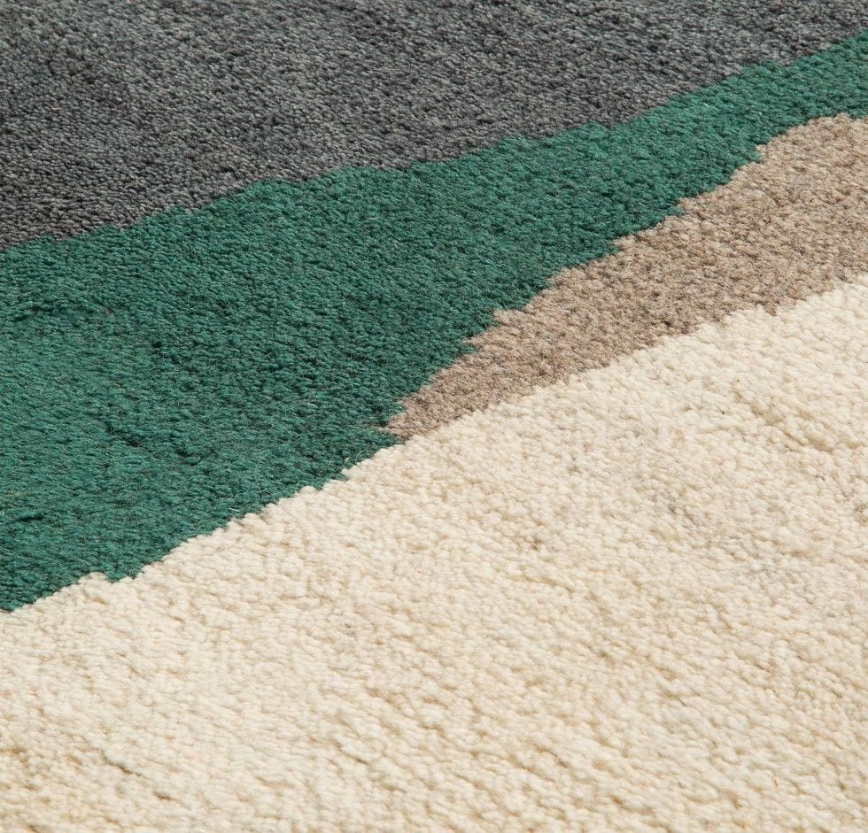 Прямоугольный ковер ручной работы из шерсти ROCHE BOBOIS Nativ ARCH-00028580 - Вид №1