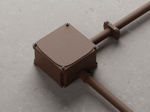 Окрашенная алюминиевая распределительная коробка для электрической системы