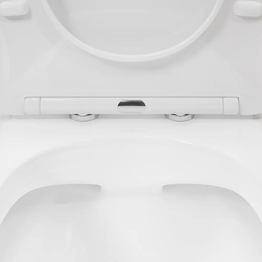 Унитаз-компакт AM.PM Moxie Flash Clean C9M8600SC, безободковый, сиденье с микролифтом, двойной смыв STLM-2075899 - Вид №2