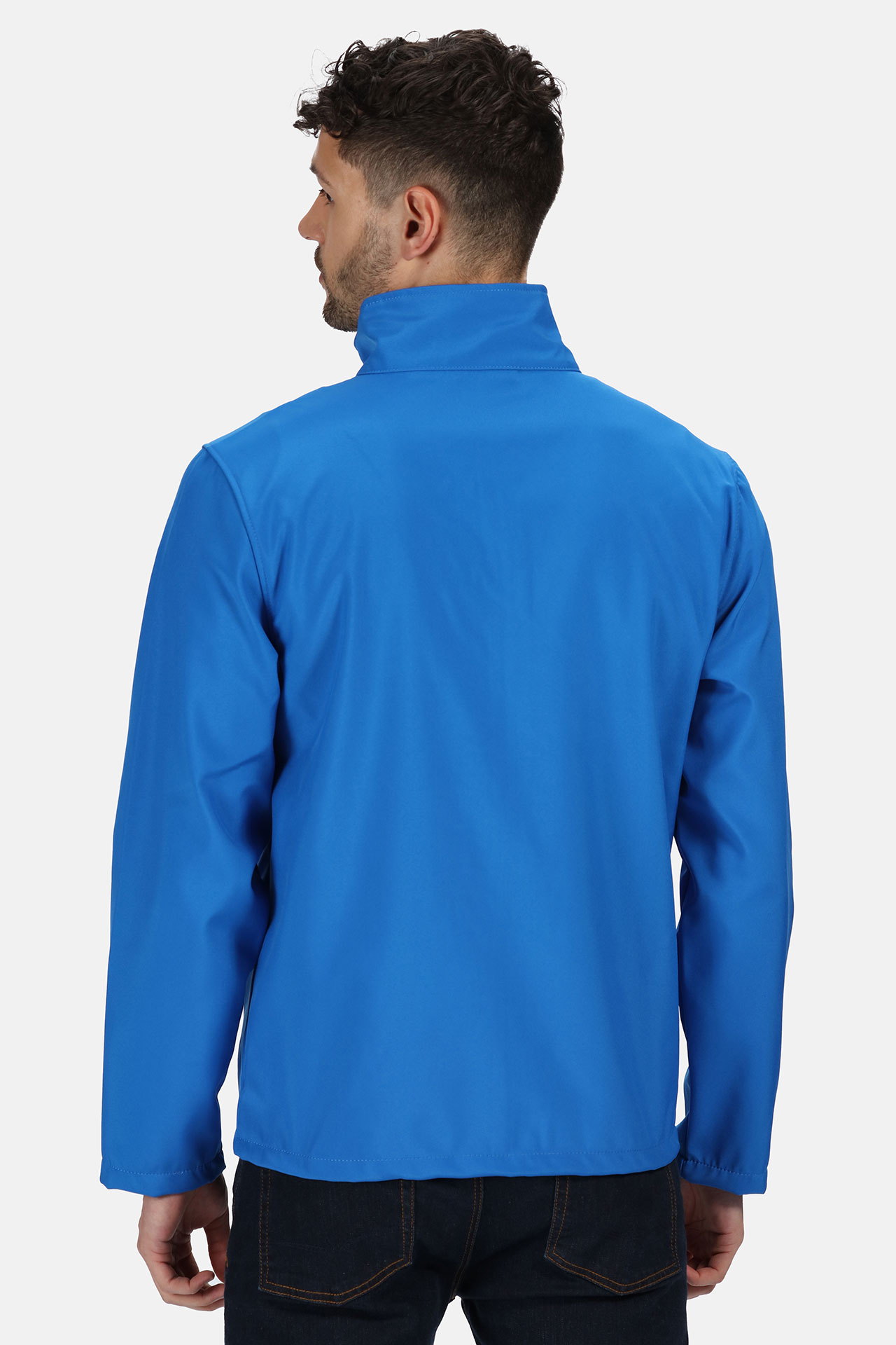 5041987 Куртка РЕГАТТА ПРОФЕШИОНАЛ КЛАССИК софтшел василек  Демисезонная одежда размер XXL (56-58) Спецодежда  - Вид №4