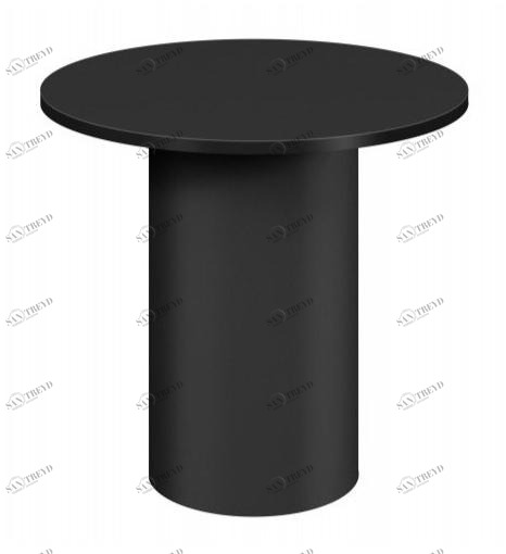 e15 Низкий круглый стальной журнальный столик  Ct09 