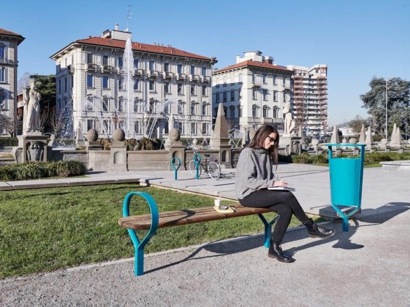 VESTRE Урна для мусора алюминиевая с крышкой Folk sun-id-1508039 - Вид №1