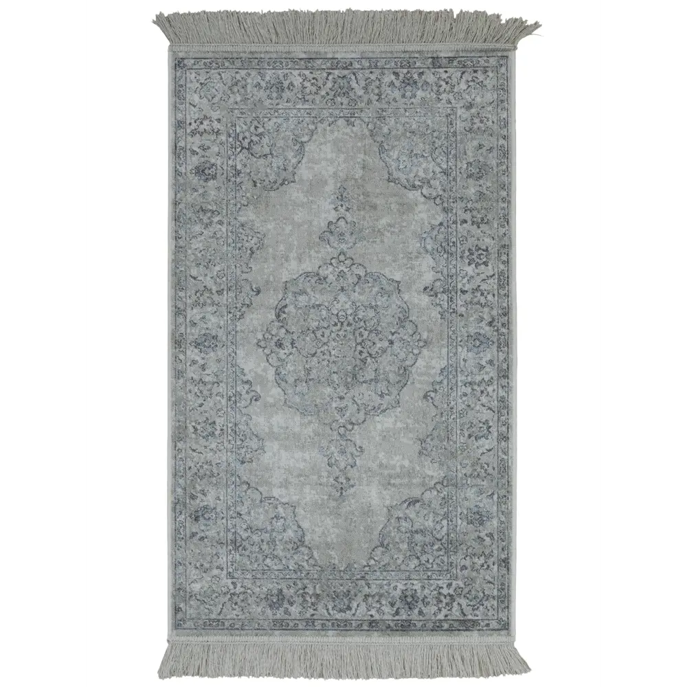Ковер Ragolle Amalfi 67x110 см вискоза 927909/6646 цвет серый 89436947 STLM-2195528  - Вид №1
