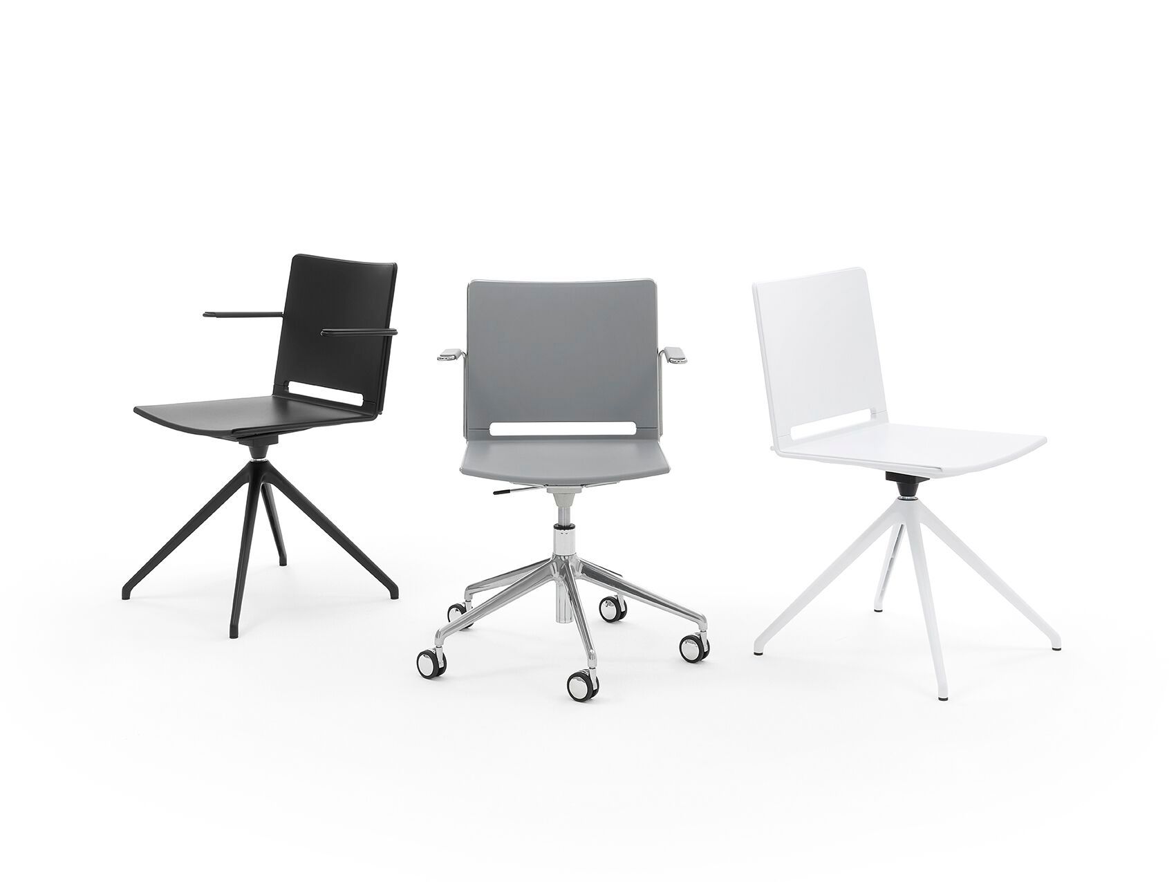 Офисное кресло из полипропилена с 5 спицами Diemmebi laFILÒ ARCH-00135311 - Вид №1