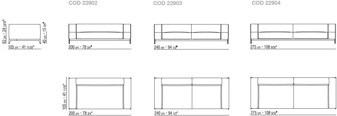 Flexform Модульный тканевый диван с шезлонгом sun-id-1466167 - Вид №6