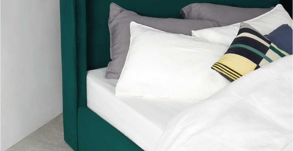 Кровать двуспальная 160х200 зеленая Chaplin ICON DESIGNE ДИЗАЙНЕРСКИЕ 177947 Зеленый  - Вид №3