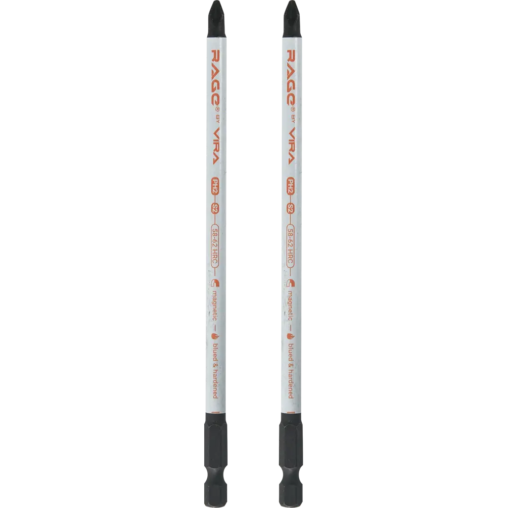 Магнитная бита RAGE PH2 для труднодоступных мест 150 мм (2 шт) 85850252 STLM-0065629