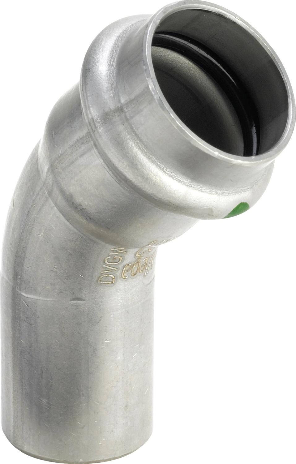 Viega Отвод 45° Sanpress Inox 2326.1 (435387) 435 387