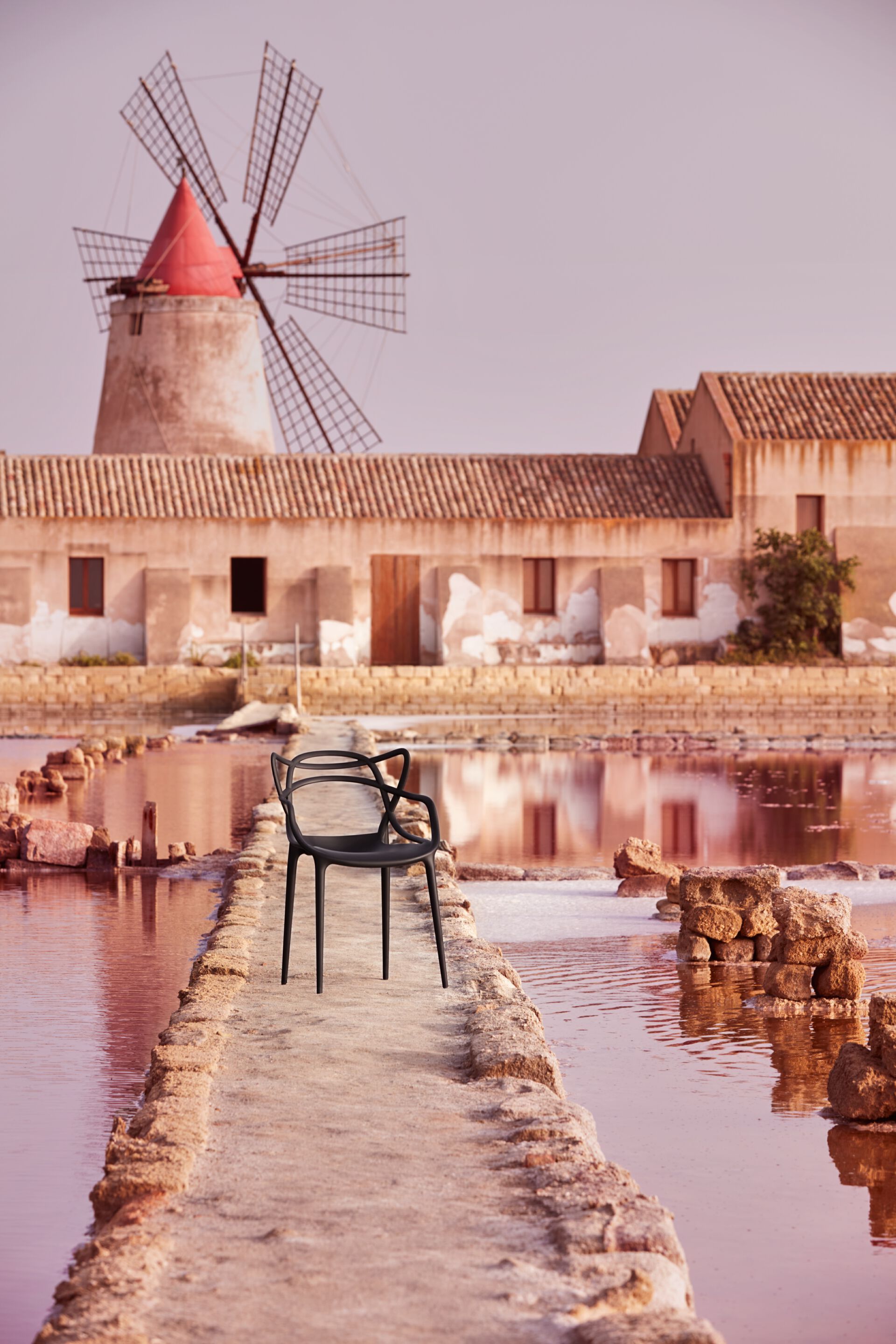 Штабелируемый стул из инженерного пластика с подлокотниками Kartell Masters ARCH-00054309 - Вид №30