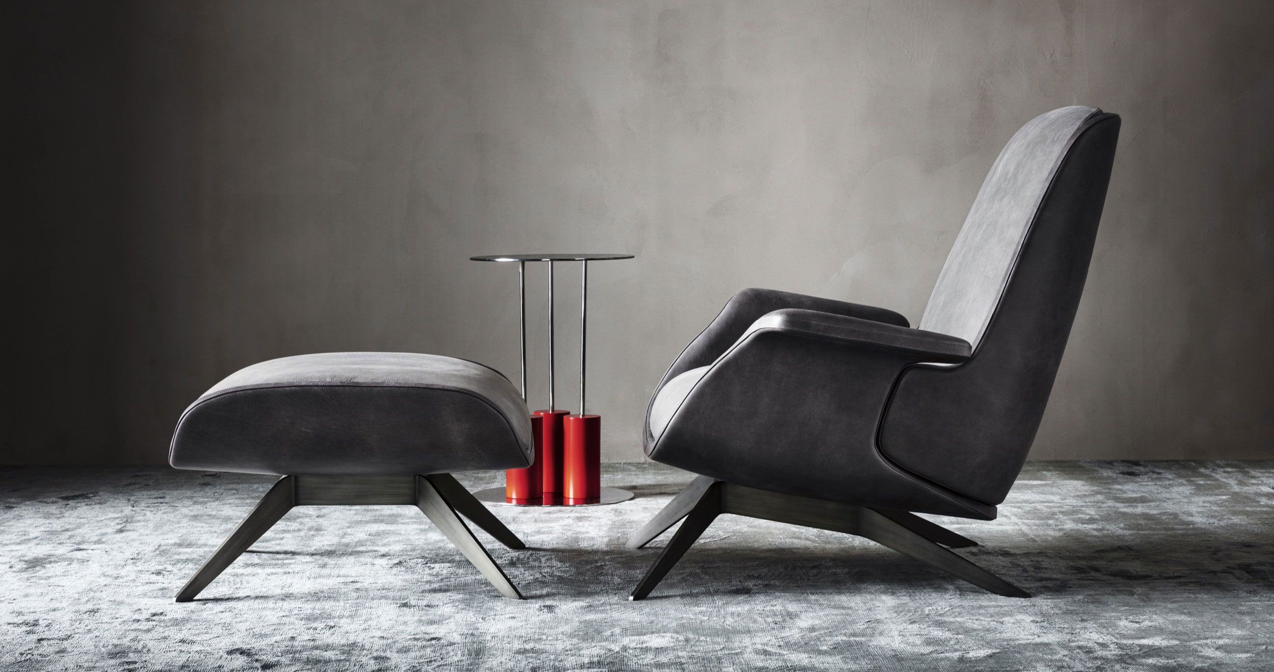 Кожаная подставка для ног OAK Metronome ARCH-00006134 - Вид №4