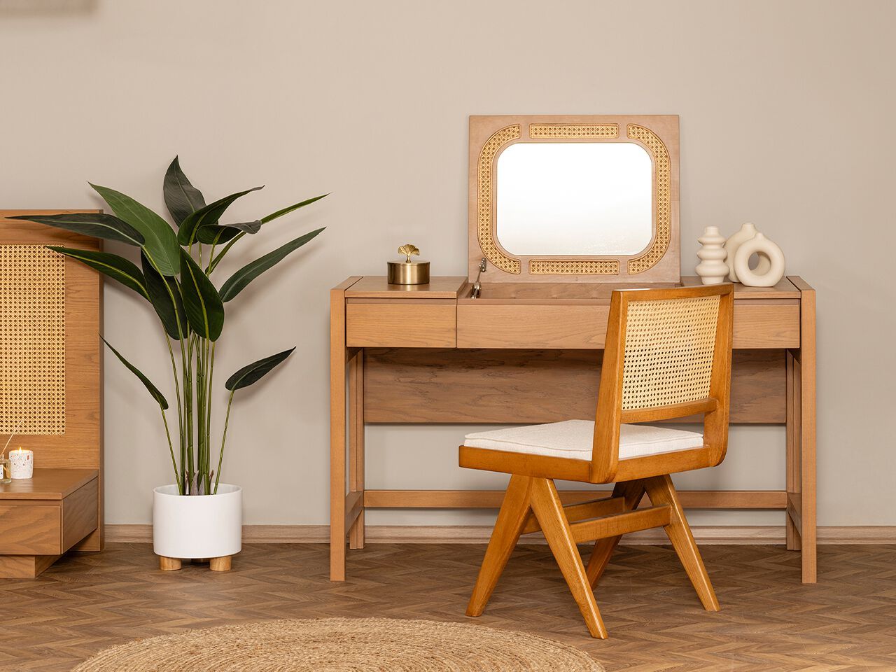 Деревянный туалетный столик NDESIGN глина ARCH-00048864 - Вид №4