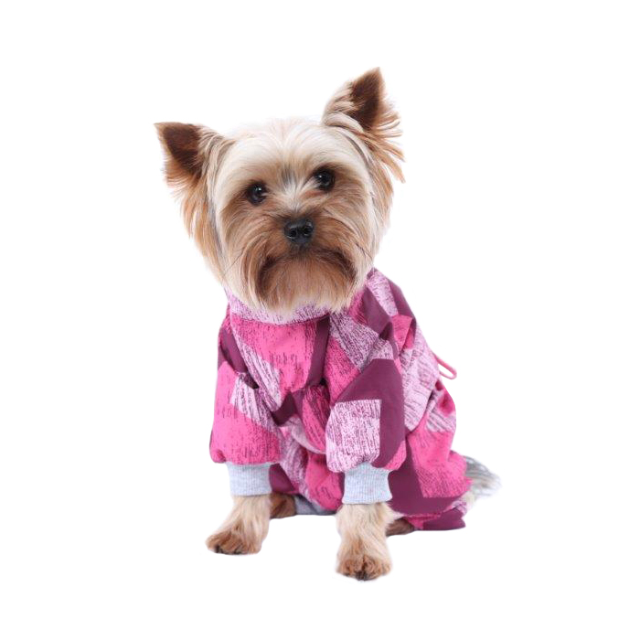 ПР0048933 Комбинезон для собак Абстракция девочка р-р S 20 см YORIKI  - Вид №2
