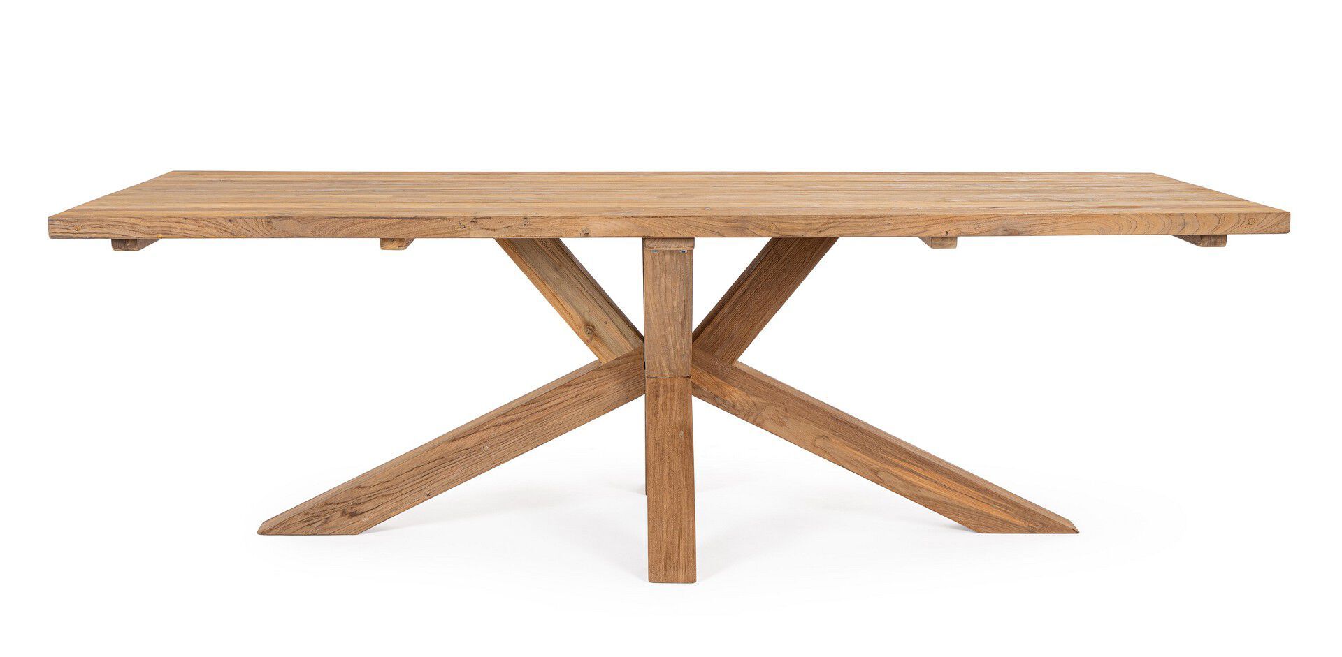 Прямоугольный садовый стол из тикового дерева BIZZOTTO JERSEY ARCH-00109246