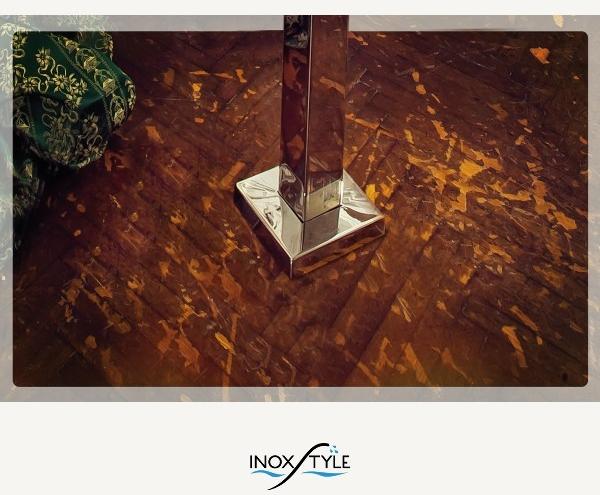 Inoxstyle Летний душ из нержавеющей стали Tecno cube 01015 - Вид №2