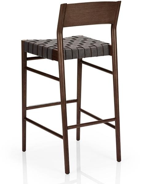 JMS Барный стул из массива дерева Leonor M929 tw - Вид №1