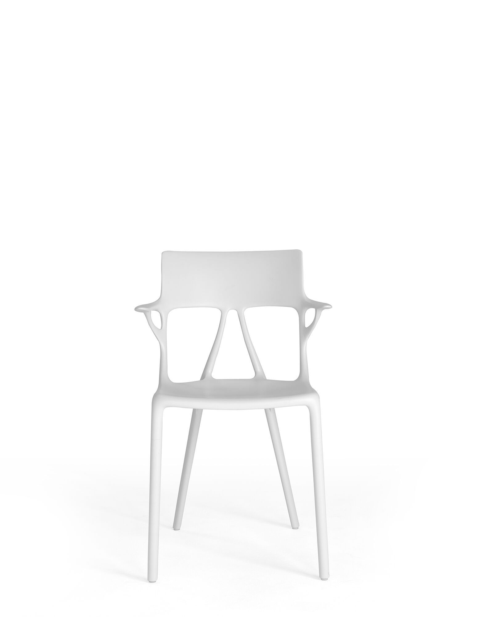 Стул из переработанного инженерного пластика с подлокотниками Kartell A. I ARCH-00030054 - Вид №45