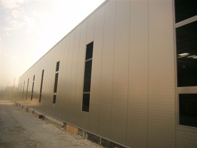 Изолированная металлическая панель для фасада ELCOM SYSTEM ТЕРМОПАРЕТЫ® ARCH-00063678 - Вид №107