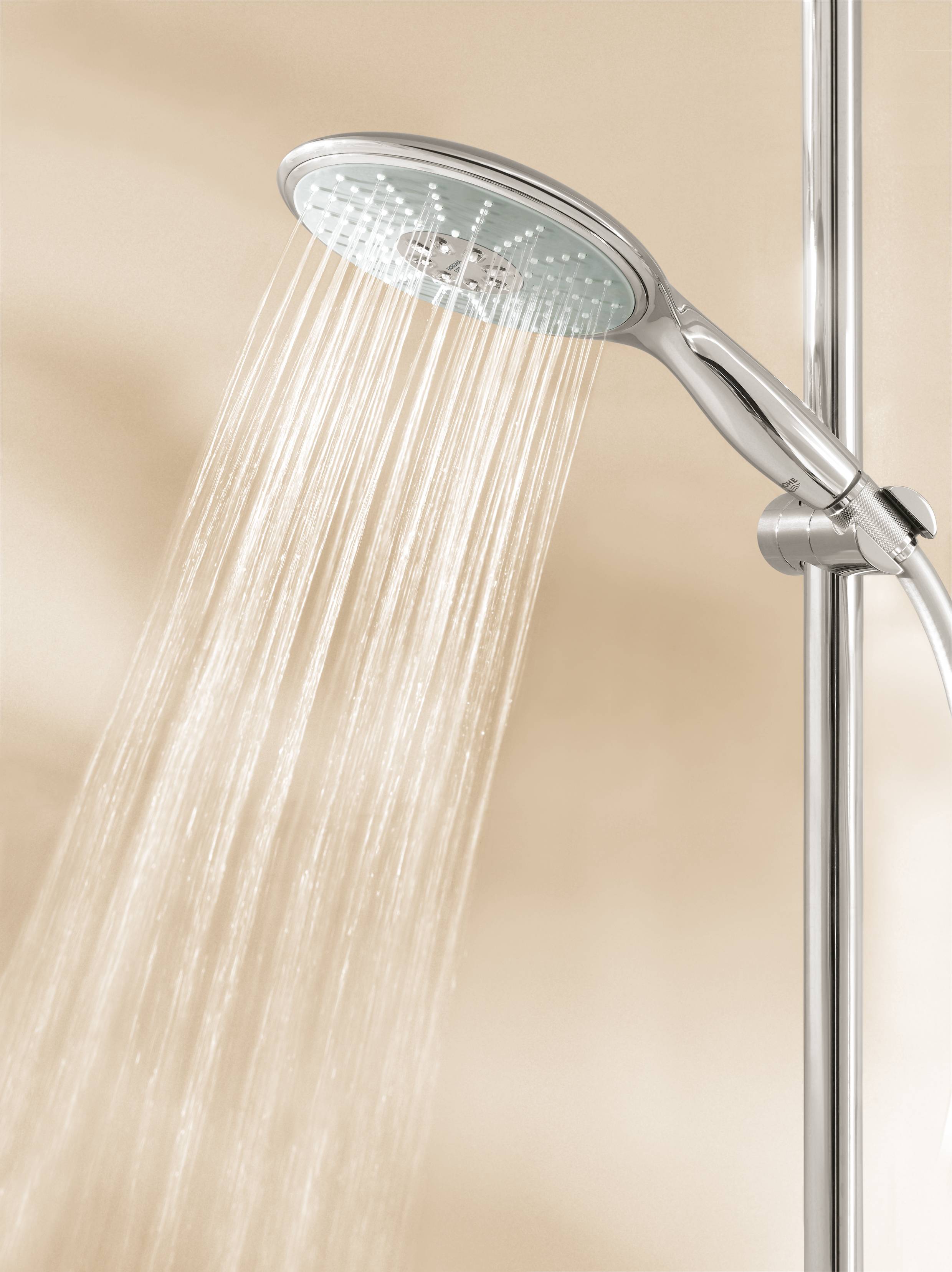 27749000 Душевой гарнитур Grohe Power&Soul хром - Вид №2