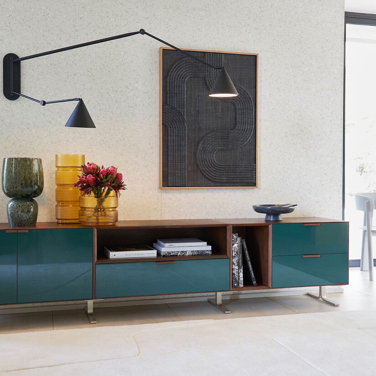 Секционный шкаф из шпона AMPM ALDON ARCH-00132009 - Вид №4