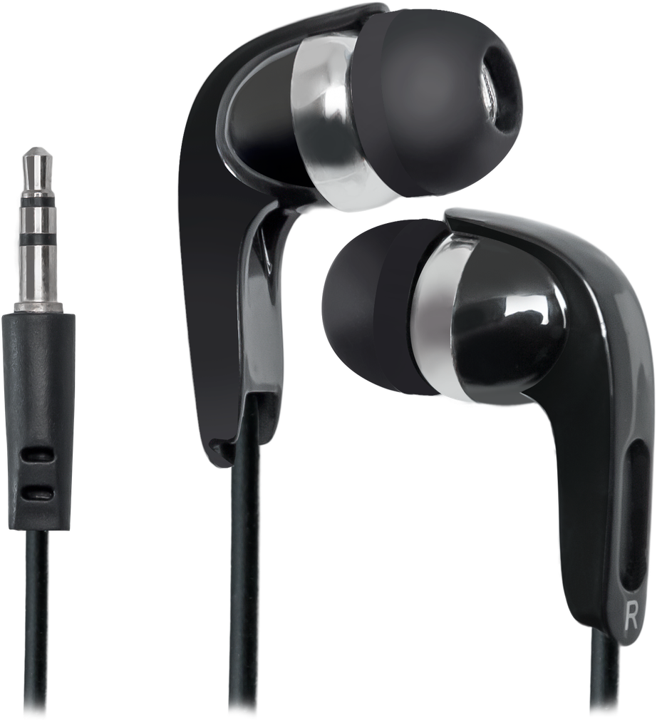 63610 наушники вставки basic 610 черный Defender Santreyd 