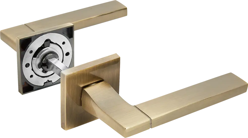 Дверные ручки PUNTO Tech для межкомнатных дверей в бронзовом исполнении 85202853