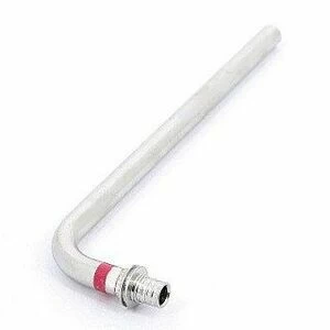 REHAU Угол с трубкой 250 мм из нержавеющей стали для подключения радиатора 16x15мм