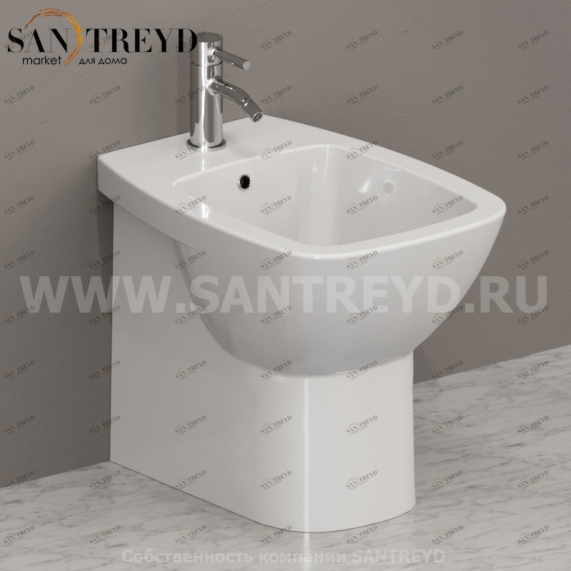 DA010BI Биде напольное DAILY Ceramica Globo