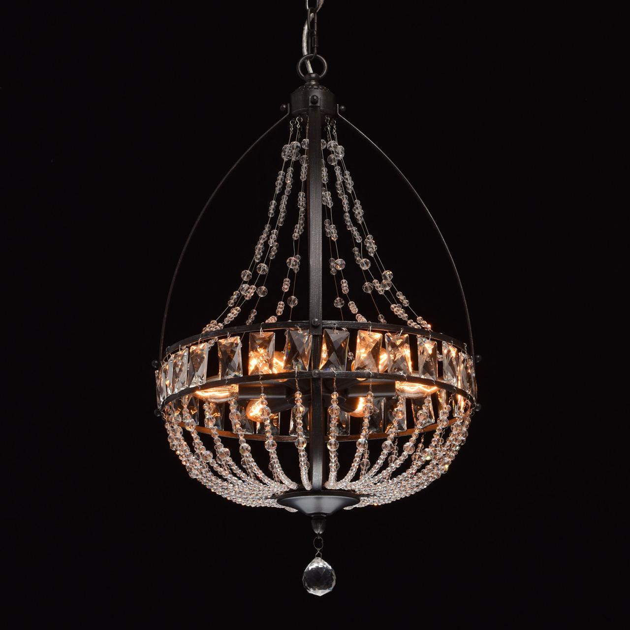 Подвесная люстра MW-Light Джестер 1 104010106 MW-LIGHT ДИЗАЙНЕРСКИЕ, ДЖЕСТЕР 187062 Черный  - Вид №3