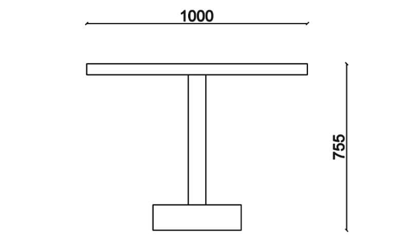 Круглый деревянный стол canaletto Falsasquadra Leandro ARCH-00067001 - Вид №2