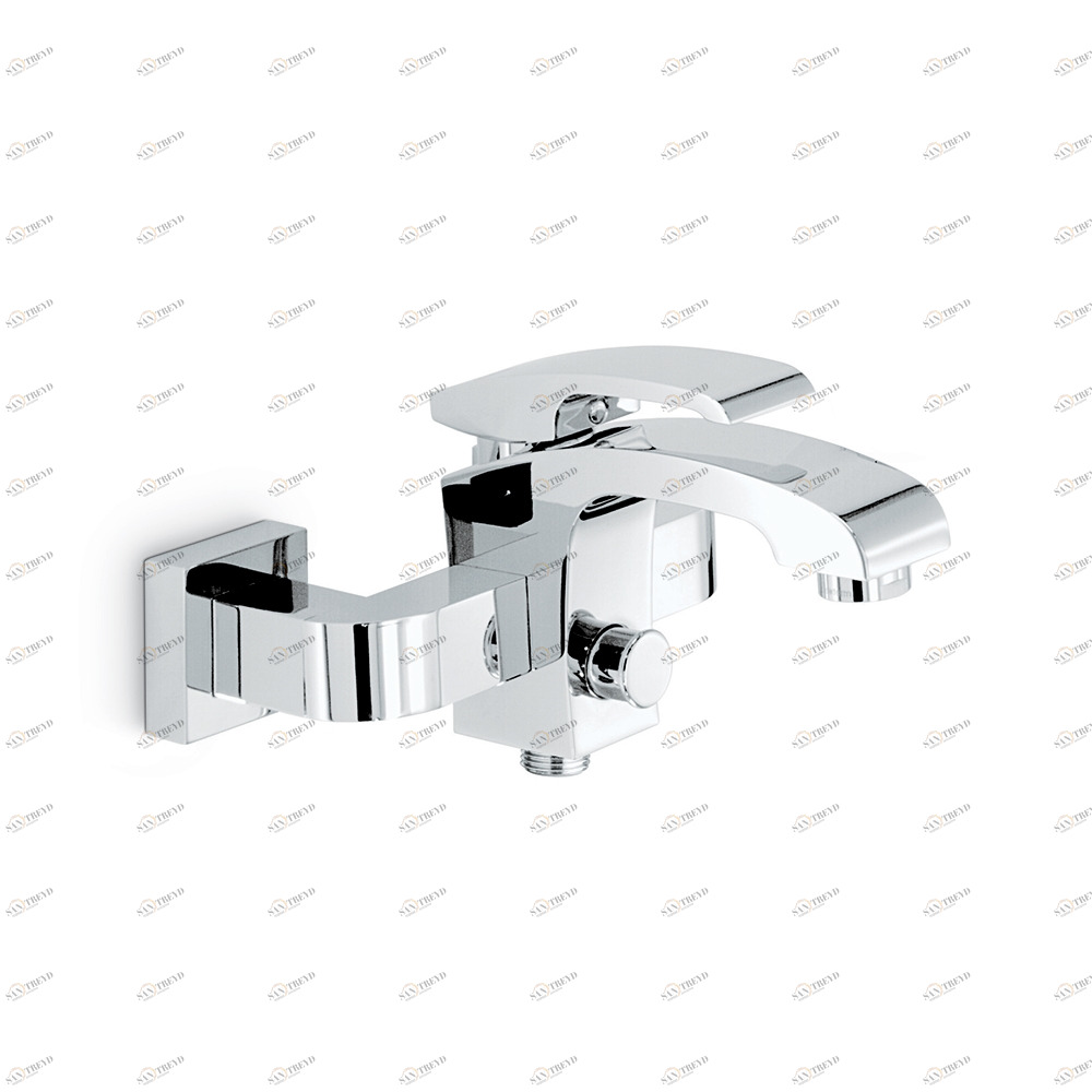 Смеситель для ванны, однорычажный, с автоматическим переключателем X-SENSE NEWFORM Италия 62540