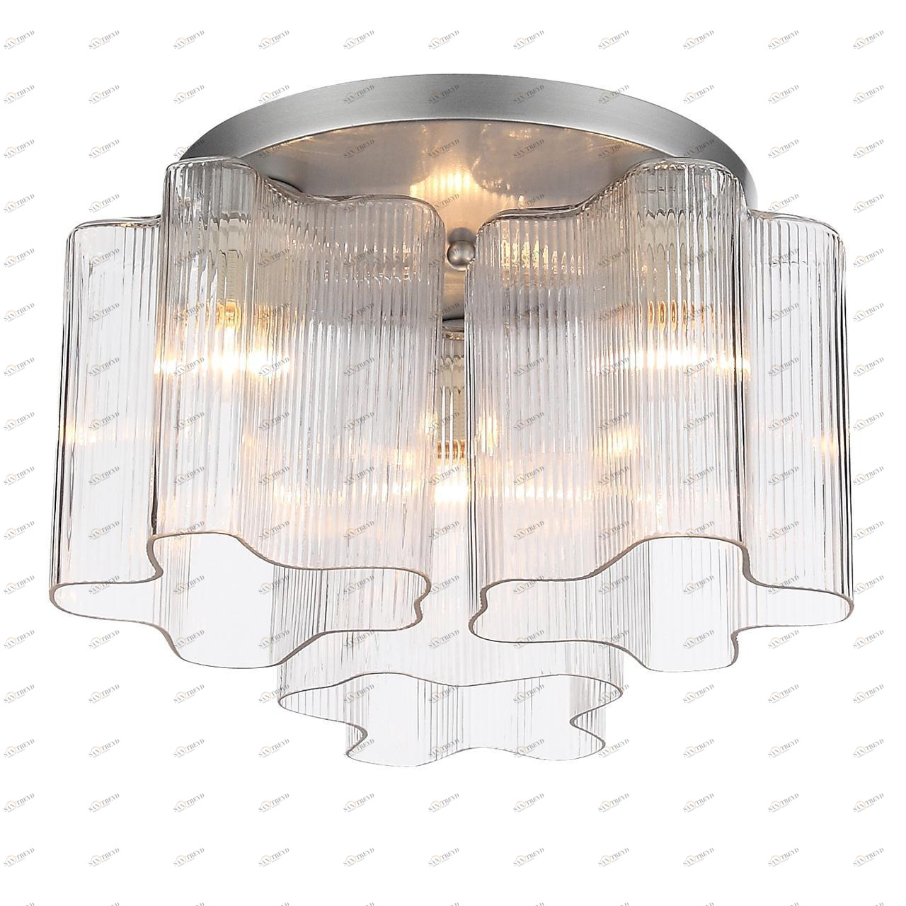 Потолочная люстра ST Luce Onde SL117.102.03 ST LUCE ONDE 328343 Серебро;прозрачный