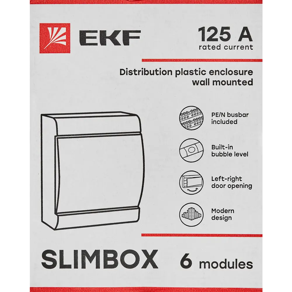 Распределительный щит EKF SlimBox для настенного монтажа 86544135 STLM-1112332 - Вид №6