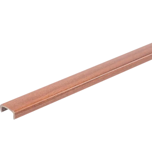 Профиль 2000 мм цвет коричневый/орех