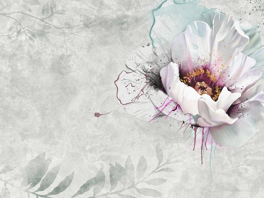 Affreschi & Affreschi Рулонные экологические обои из гипса с цветочными мотивами Aloha sun-id-1344520 - Вид №1