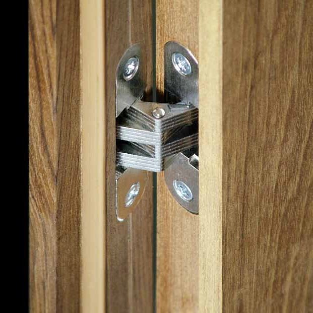 Деревянная распашная дверь с выдвижными петлями Capoferri Serramenti ARCH-00062498 - Вид №4