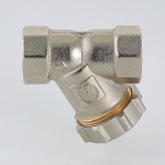 VT.193.N.06 Фильтр механической очистки косой c заглушкой Valtec 1"  - Вид №8