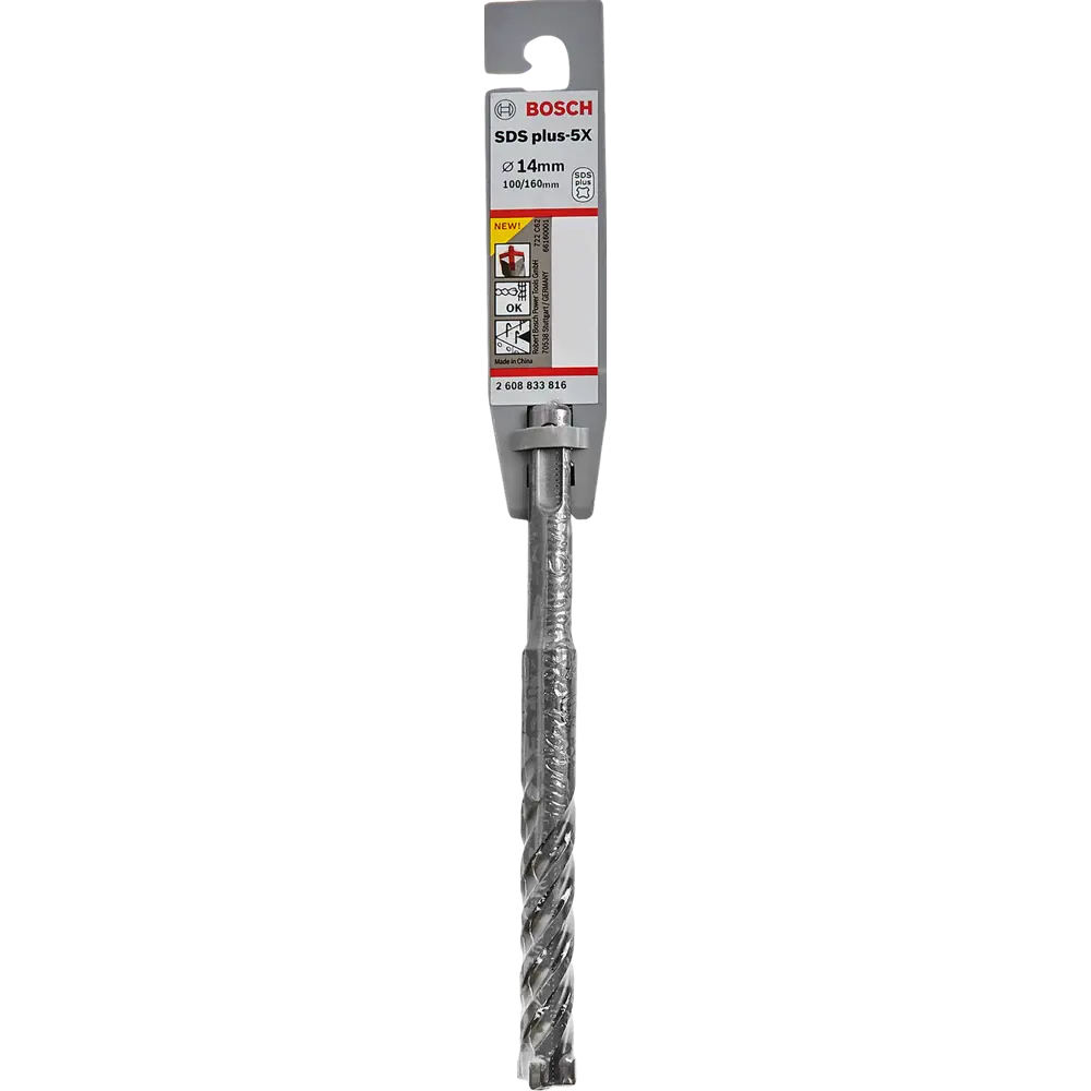 Бур по бетону SDS-plus 5X Bosch 14x100x160 мм 82857648 STLM-2102298 BOSCH PROFESSIONAL  - Вид №3
