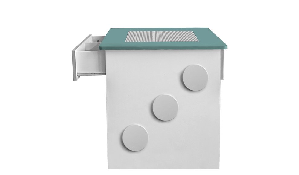 Детский игровой стол с площадкой "Лего" МАНДАРИН ЛЕГОЛЕНД 179557 Белый Santreyd  - Вид №2