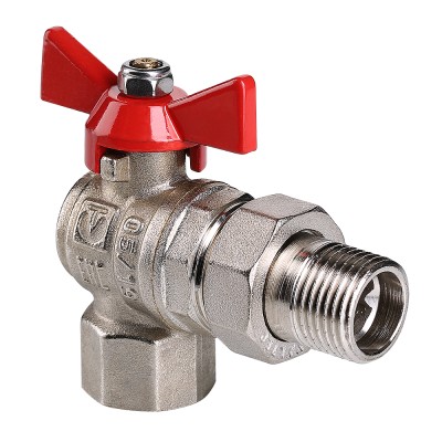 VT.228.N.05 Кран шаровой VALTEC BASE угловой с полусгоном Valtec 3/4" 