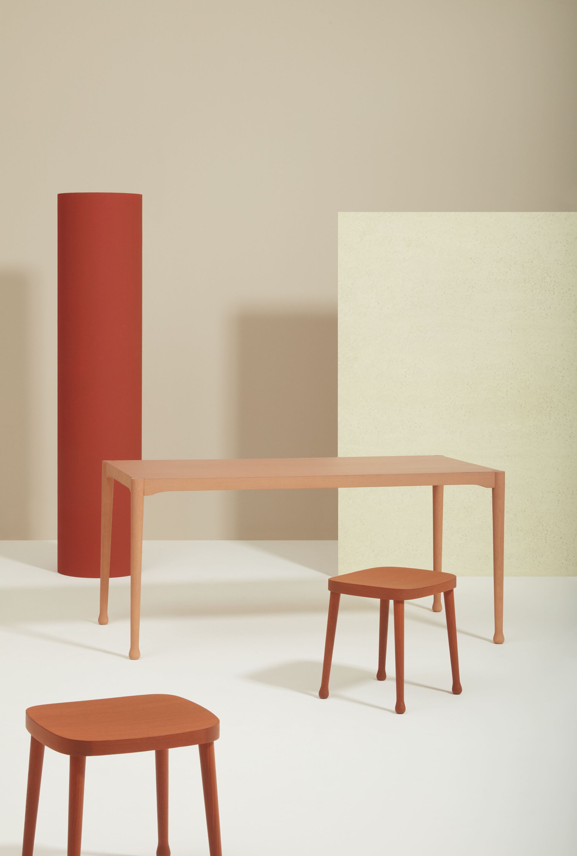 Прямоугольный обеденный стол из ясеня Billiani Frisée ARCH-00066704 - Вид №1