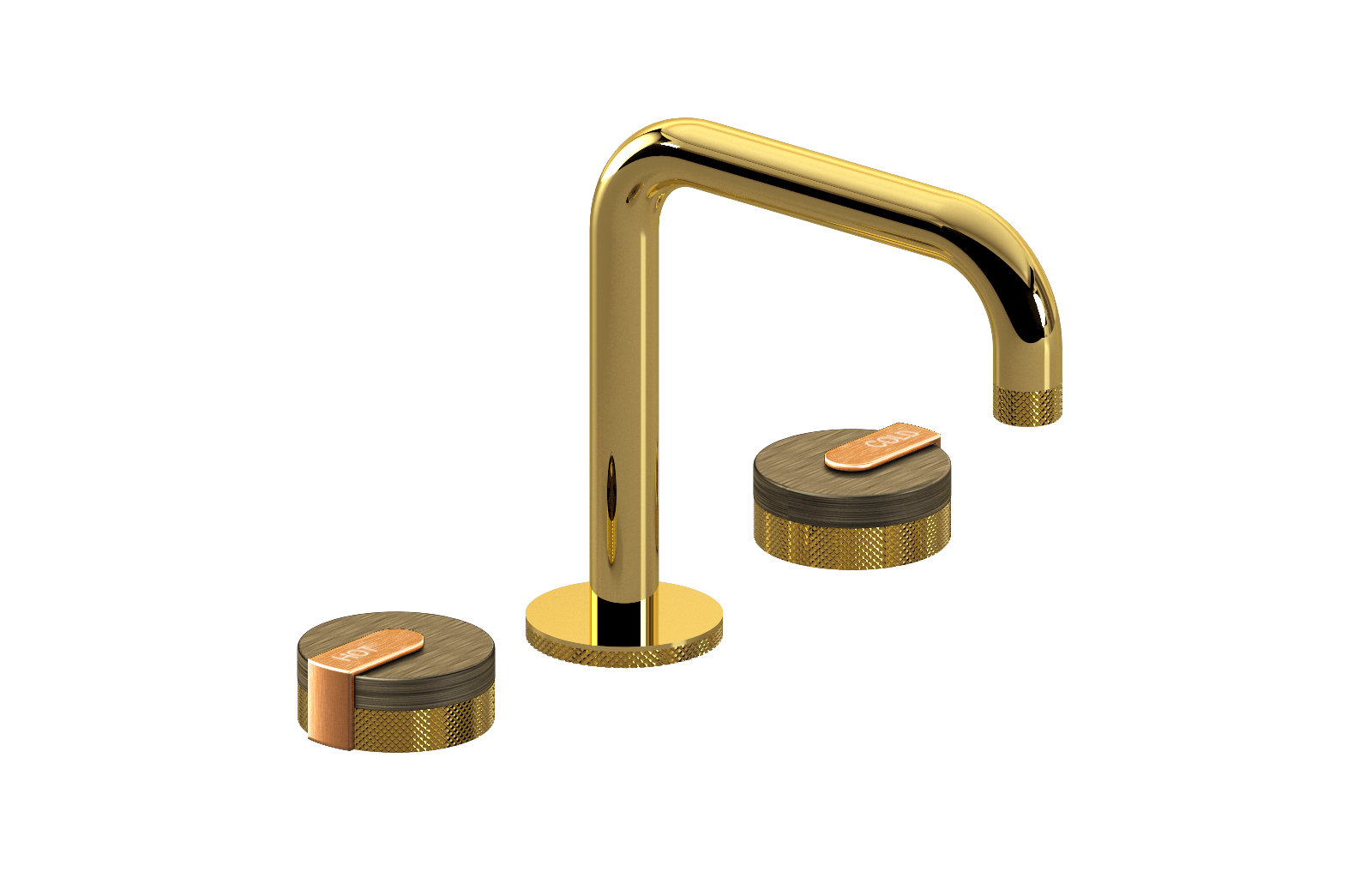 E-11511-R1VBB-L1BRG-AU Смеситель для умывальника на 3 отвертия GRAFF MOD+