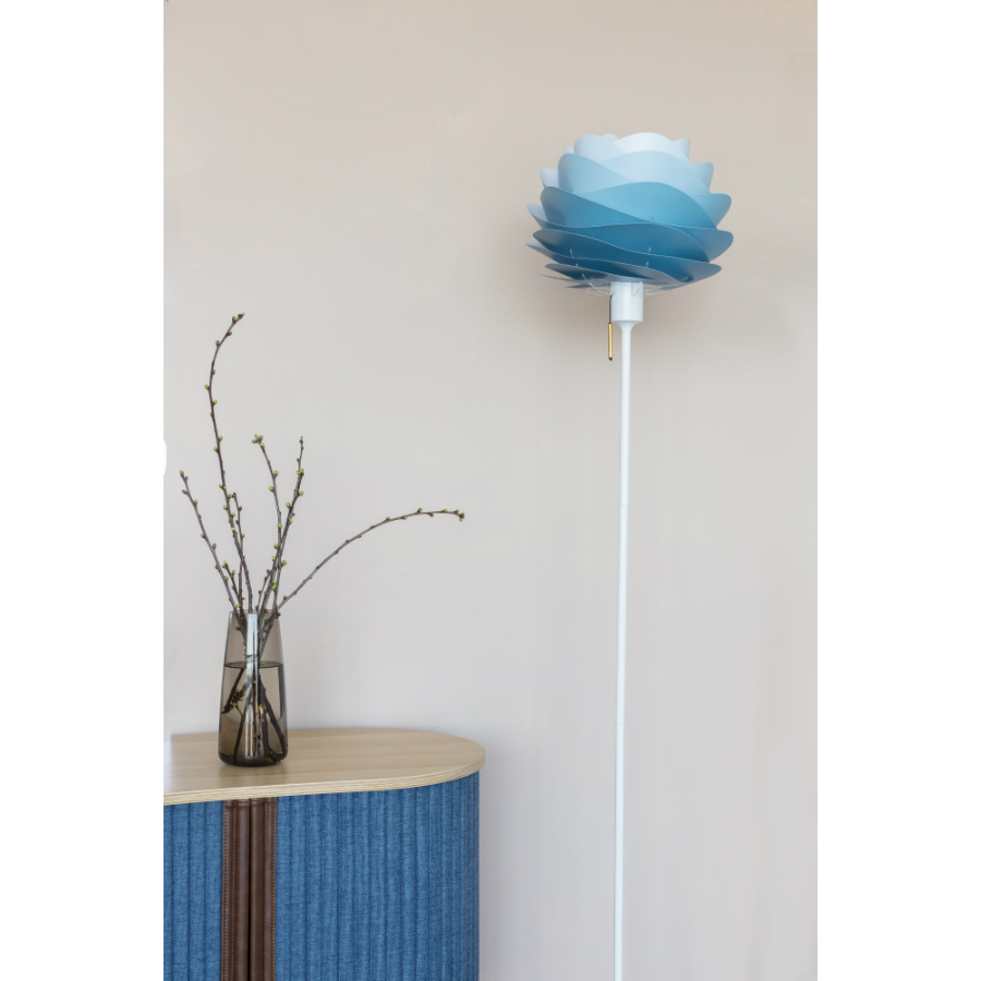 4035 Торшер-основание champagne white (Д- 38, В-140 cm) 1,5 m. pvc провод с вилкой UMAGE  - Вид №7