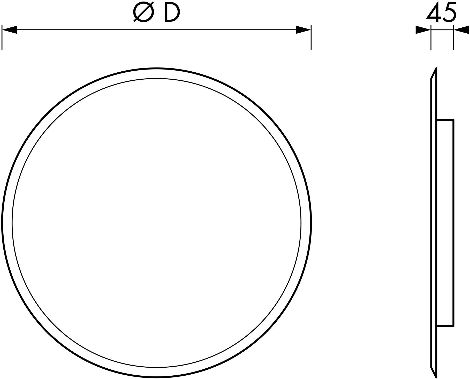 ESS Easy Drain Круглое зеркало со встроенной подсветкой Victoria sun-id-1444895 - Вид №4