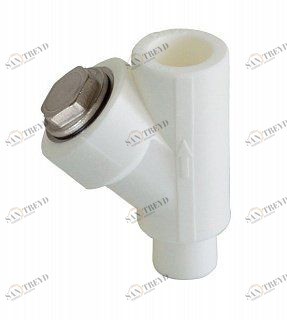 Фильтр KALDE ВВ D25 герметичный под сварку белый 3222FLS250001