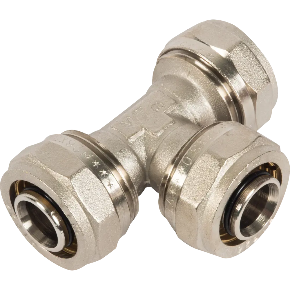 Тройник Valtec 26 мм для систем водоснабжения и отопления 10517687 STLM-0000564