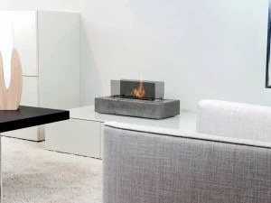 BRITISH FIRES Открытый стол-камин из цементных материалов на биоэтаноле