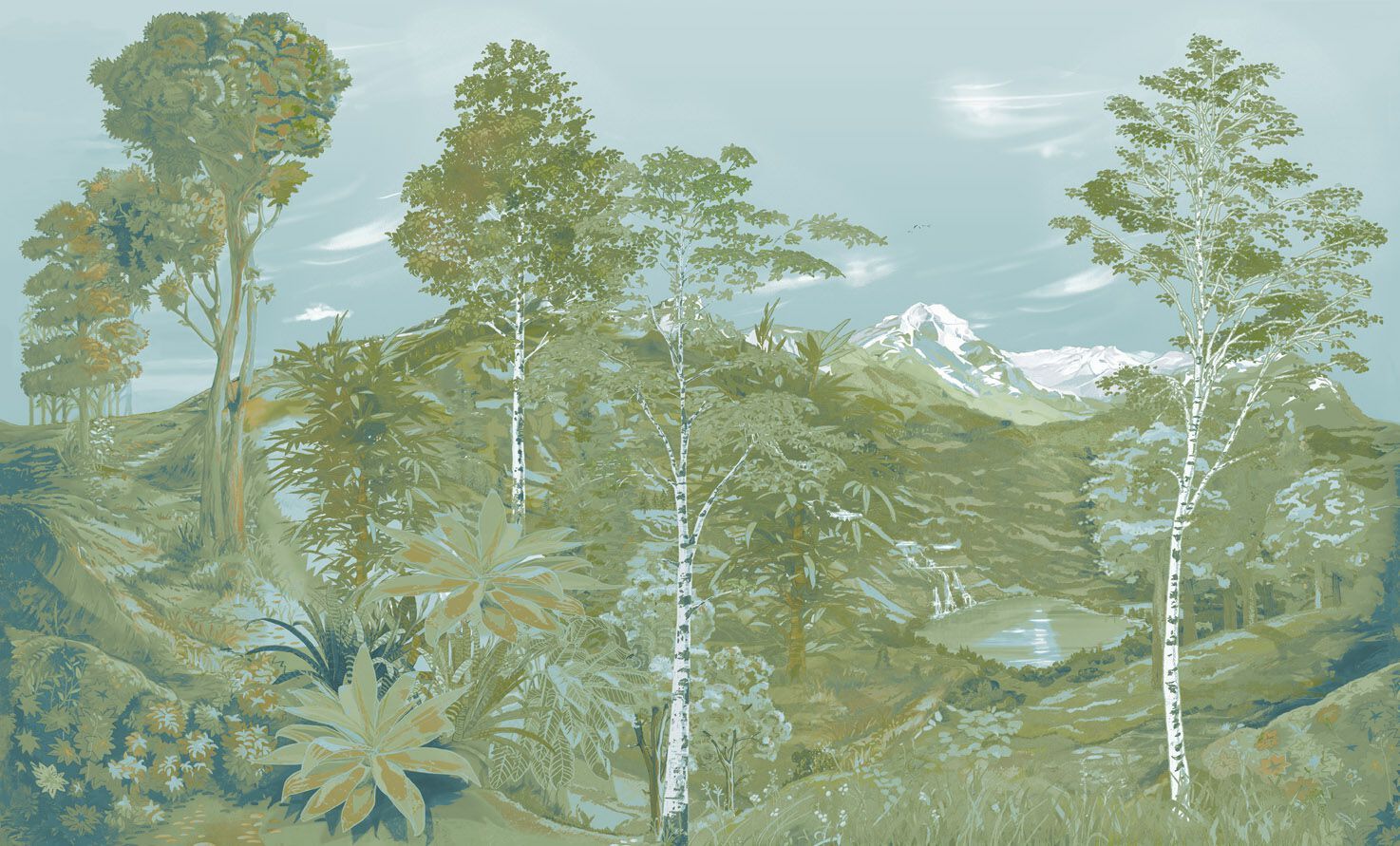 Обои с пейзажами Jannelli&Volpi GRAN PARADISO ARCH-00099357 - Вид №2